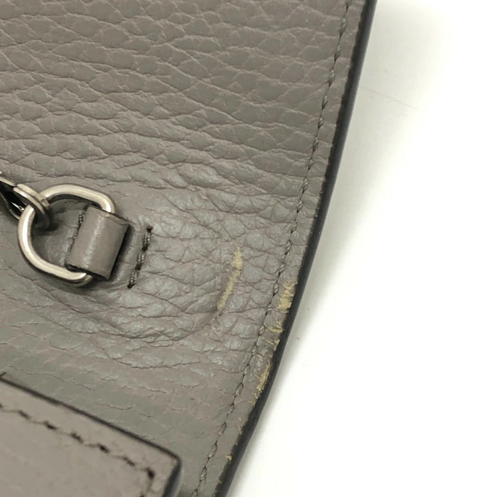 GUCCI Dionysus Bag Chain Wallet Crossbody Shoulder Leather Gray - Picture 10 of 15